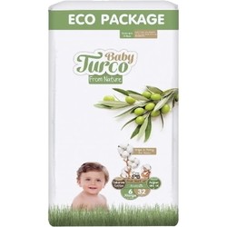 Подгузники (памперсы) Baby Turco Diapers XL / 32 pcs