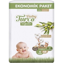 Подгузники (памперсы) Baby Turco Diapers Maxi / 48 pcs