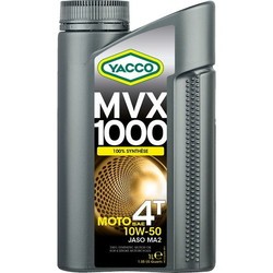 Моторные масла Yacco MVX 1000 10W-50 1L