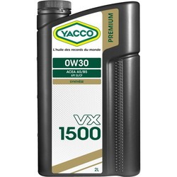 Моторные масла Yacco VX 1500 0W-30 2L