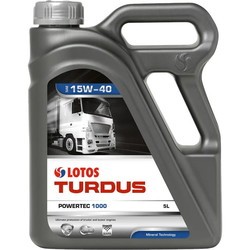Моторные масла Lotos Turdus Powertec 1000 15W-40 5L