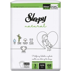 Подгузники (памперсы) Sleepy Natural Diapers 3 / 68 pcs