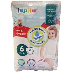 Подгузники (памперсы) Lupilu Soft and Dry Pants 6 / 18 pcs