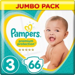 Подгузники (памперсы) Pampers Premium Protection 3 / 66 pcs