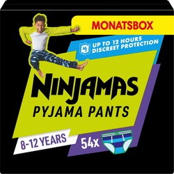 Подгузники (памперсы) Pampers Ninjamas Pyjama Boy Pants 8-12 / 54 pcs