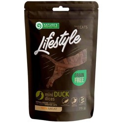Корм для кошек Natures Protection Lifestyle Snack Mini Duck Dices 75 g