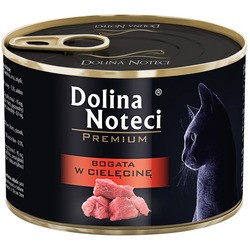 Корм для кошек Dolina Noteci Premium Rich in Veal 0.18 kg 12 pcs