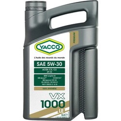 Моторные масла Yacco VX 1000 LE 5W-30 5L