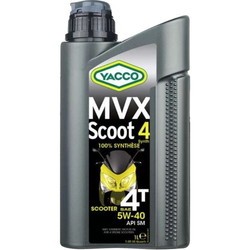Моторные масла Yacco MVX Scoot 4 Synth 5W-40 1L