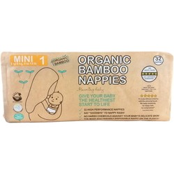 Подгузники (памперсы) Beaming Baby Organic Diapers 1 / 32 pcs