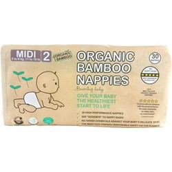 Подгузники (памперсы) Beaming Baby Organic Diapers 2 / 30 pcs