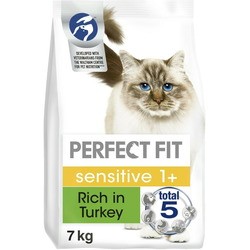Корм для кошек Perfect Fit Sensitive 1+ Turkey 7 kg