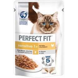 Корм для кошек Perfect Fit Sensitive 1+ Chicken Pouch 12 pcs