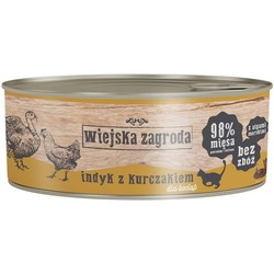 Корм для кошек Wiejska Zagroda Kitten Canned Turkey with Chicken 85 g