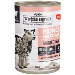 Корм для кошек Wiejska Zagroda Adult Monoprotein Cat Canned with Lamb 400 g