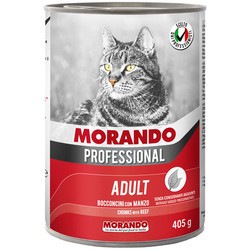 Корм для кошек Morando Professional Adult Small Chunks with Beef 405 g