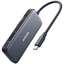 Картридеры и USB-хабы ANKER PowerExpand Premium 5-in-1 USB-C to HDMI 4K Media Hub