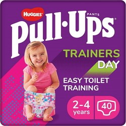 Подгузники (памперсы) Huggies Pull Ups Girl 2-4 / 40 pcs