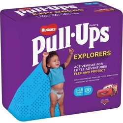 Подгузники (памперсы) Huggies Pull Ups Explorers Boy 9-18 / 28 pcs