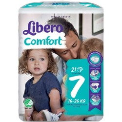 Подгузники (памперсы) Libero Comfort 7 / 21 pcs