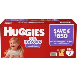 Подгузники (памперсы) Huggies Little Movers 7 / 88 pcs