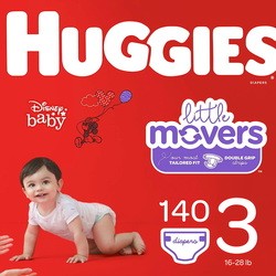 Подгузники (памперсы) Huggies Little Movers 3 / 140 pcs