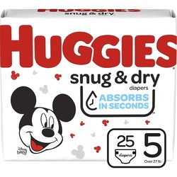 Подгузники (памперсы) Huggies Snug and Dry 5 / 25 pcs