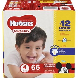 Подгузники (памперсы) Huggies Snug and Dry 4 / 88 pcs