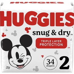 Подгузники (памперсы) Huggies Snug and Dry 2 / 34 pcs