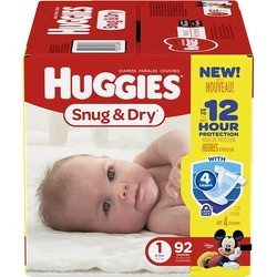 Подгузники (памперсы) Huggies Snug and Dry 1 / 92 pcs