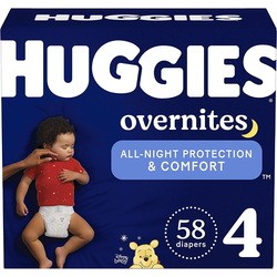 Подгузники (памперсы) Huggies Overnites 4 / 58 pcs
