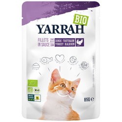 Корм для кошек Yarrah Organic Fillets with Turkey in Sauce 14 pcs