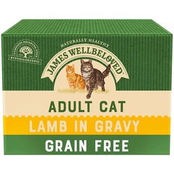 Корм для кошек James Wellbeloved Adult Cat Lamb in Gravy 48 pcs