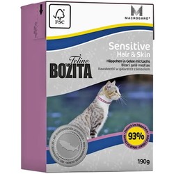 Корм для кошек Bozita Funktion Sensitive Hair and Skin Wet 16 pcs