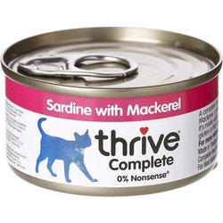 Корм для кошек THRIVE Complete Sardine with Mackerel 24 pcs