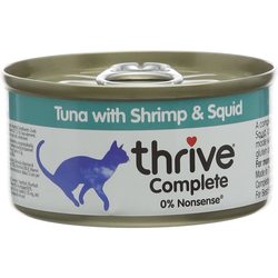 Корм для кошек THRIVE Complete Tuna with Shrimp/Squid 6 pcs