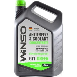 Антифриз и тосол Winso G11 Green Concentrate 5L