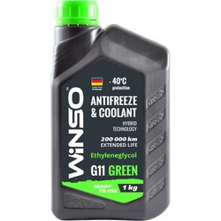 Антифриз и тосол Winso G11 Green 1L
