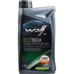 Трансмиссионные масла WOLF Ecotech 75W Premium 1L