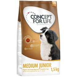 Корм для собак Concept for Life Medium Junior 12 kg