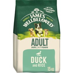 Корм для собак James Wellbeloved Adult Duck/Rice 15 kg