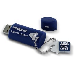 USB-флешки Integral Crypto Dual FIPS 197 Encrypted USB 3.0 4Gb