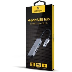 Картридеры и USB-хабы Cablexpert UHB-U3P1U2P3-01