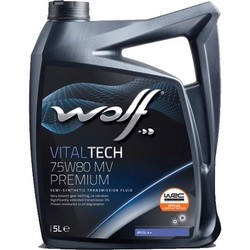 Трансмиссионные масла WOLF Vitaltech 75W-80 MV Premium 5L