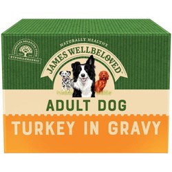 Корм для собак James Wellbeloved Adult Turkey in Gravy Pouches 10 pcs