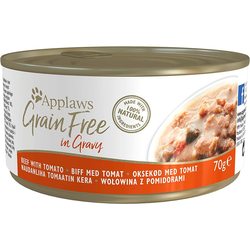 Корм для кошек Applaws Grain Free Canned Beef with Tomato 6 pcs