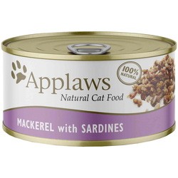 Корм для кошек Applaws Adult Canned Mackerel with Sardine 0.07 kg 6 pcs