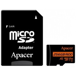 Карты памяти Apacer microSDXC UHS-I U3 V30 A2 256Gb
