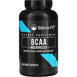 Аминокислоты Sierra BCAA Micronized 240 cap