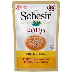 Корм для кошек Schesir Cat Soup Chicken with Pumpkin 6 pcs